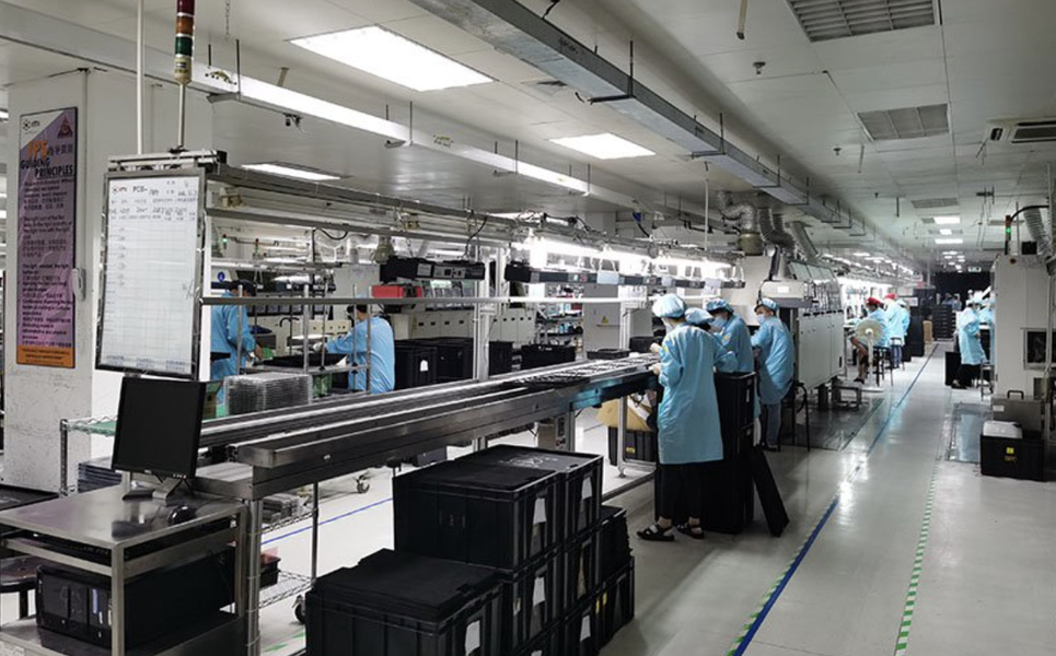 Terrene Trading Limited línea de producción de fábrica