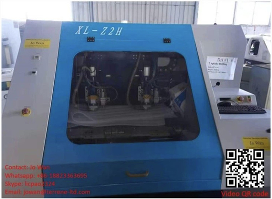 Second Hand XUELONG With 2 Spindle PCB Drilling Machine