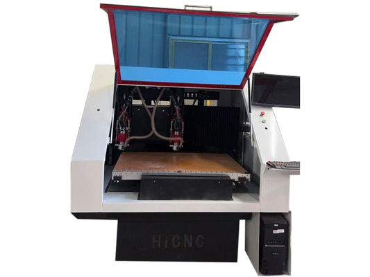 Used Auto Exchange PCB CNC Milling Machine 2 Spindle