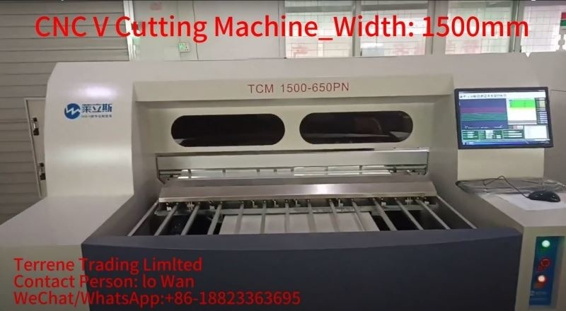 CNC V Grooving Machine Width 1500mm