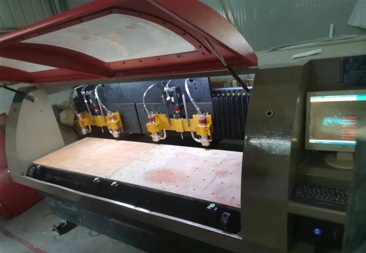 CNC PCB Router 4 Spindle