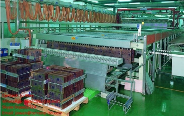Used Gantry Type PCB Copper Electroplating Equipment