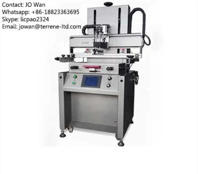 Semi-Manual PCB Silk Printing Machine