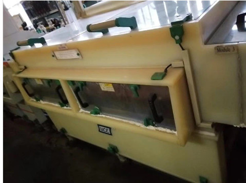 S.E.S Process  PCB Stripping Etching Stripping Machine