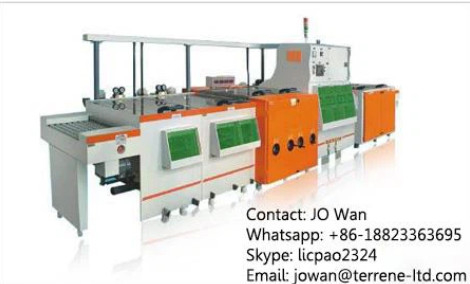 Second hand PCB scrubbing machine for PCB Brush Cleaner Washing Machine PCB Brushing Machine